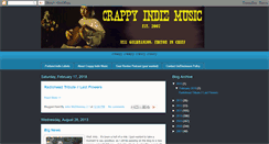 Desktop Screenshot of crappyindiemusic.blogspot.com