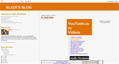 Desktop Screenshot of blairsblog1.blogspot.com
