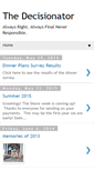 Mobile Screenshot of decisionator.blogspot.com