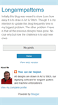 Mobile Screenshot of longarmpatterns.blogspot.com