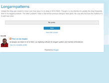 Tablet Screenshot of longarmpatterns.blogspot.com