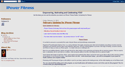 Desktop Screenshot of ipowerfitness.blogspot.com