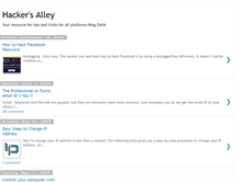 Tablet Screenshot of hackersalley.blogspot.com