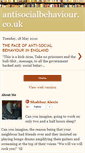 Mobile Screenshot of antisocialbehaviourcouk.blogspot.com