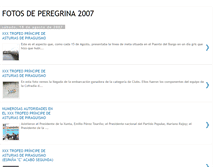 Tablet Screenshot of fotosperegrina2007.blogspot.com