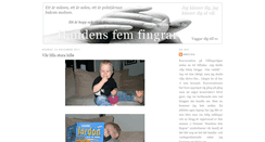 Desktop Screenshot of handensfemfingrar.blogspot.com