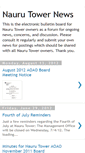 Mobile Screenshot of naurutower.blogspot.com