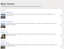 Tablet Screenshot of mojecamino.blogspot.com