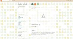 Desktop Screenshot of joyoflidl.blogspot.com