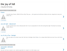 Tablet Screenshot of joyoflidl.blogspot.com