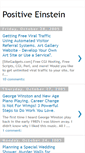 Mobile Screenshot of positiveeinstein.blogspot.com