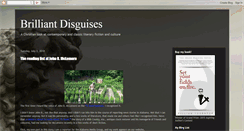 Desktop Screenshot of brilliantdisguises.blogspot.com