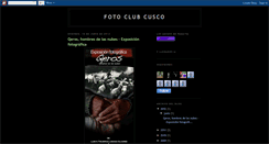 Desktop Screenshot of fotoclubcusco.blogspot.com