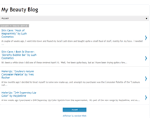 Tablet Screenshot of my-beauty-reviews.blogspot.com