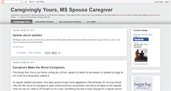 Desktop Screenshot of caregivinglyyours.blogspot.com