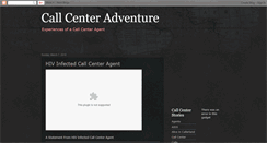 Desktop Screenshot of callcenteradventure.blogspot.com