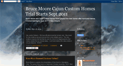 Desktop Screenshot of cajuncustomhomes.blogspot.com