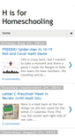 Mobile Screenshot of his4homeschooling.blogspot.com