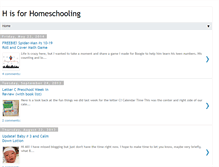 Tablet Screenshot of his4homeschooling.blogspot.com