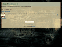 Tablet Screenshot of eltejadodeldiablo.blogspot.com