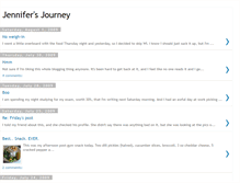 Tablet Screenshot of jennifersjourney09.blogspot.com