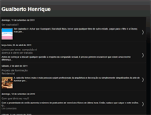 Tablet Screenshot of gualbertohenrique.blogspot.com