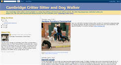 Desktop Screenshot of cambridgecrittersitter.blogspot.com