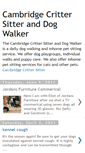Mobile Screenshot of cambridgecrittersitter.blogspot.com