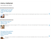 Tablet Screenshot of menumakannan.blogspot.com