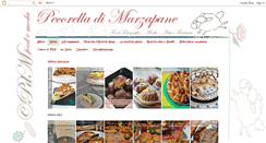 Desktop Screenshot of pecorelladimarzapane.blogspot.com