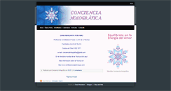 Desktop Screenshot of concienciaholograficacontacto.blogspot.com