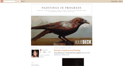 Desktop Screenshot of juliebeck.blogspot.com