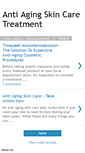 Mobile Screenshot of anti-aging-skin-care-treatment11.blogspot.com