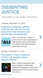 Mobile Screenshot of dissentingjustice.blogspot.com
