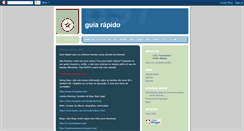 Desktop Screenshot of guiarapido.blogspot.com