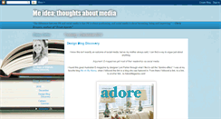 Desktop Screenshot of meideathoughtsaboutmedia.blogspot.com