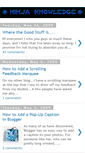 Mobile Screenshot of ninjaknowledge.blogspot.com