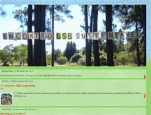 Tablet Screenshot of encontrobsbsustentavel.blogspot.com