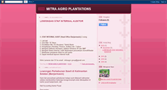 Desktop Screenshot of mitraagroplantations.blogspot.com