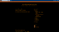 Desktop Screenshot of necronomisound.blogspot.com