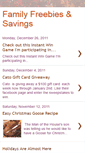 Mobile Screenshot of familyfreebiessavings.blogspot.com