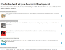 Tablet Screenshot of charleston-west-virginia-economic-dev.blogspot.com