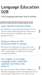 Mobile Screenshot of language-education-d2b.blogspot.com