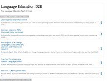 Tablet Screenshot of language-education-d2b.blogspot.com