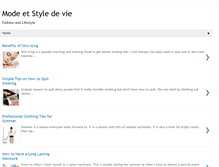 Tablet Screenshot of modeetstyledevie.blogspot.com