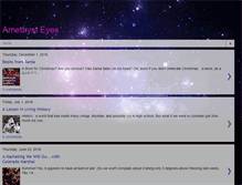 Tablet Screenshot of amethysteyesauthor.blogspot.com