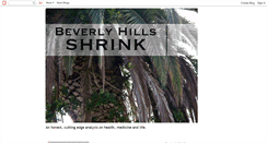 Desktop Screenshot of beverlyhillsshrink.blogspot.com