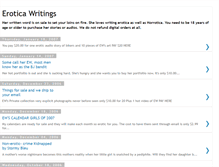 Tablet Screenshot of eroticawritings1.blogspot.com