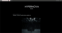 Desktop Screenshot of hypernovamusic.blogspot.com