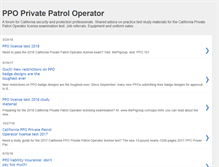 Tablet Screenshot of privatepatroloperator.blogspot.com